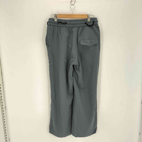 エトセンス ETHOSENS Georgette pin tuck pants メンズ