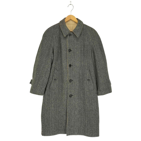 ジェイプレス J.PRESS リバーシブル ヘリンボーン ステンカラーコート メンズ 170-93-76