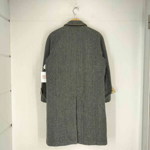 ジェイプレス J.PRESS リバーシブル ヘリンボーン ステンカラーコート メンズ 170-93-76