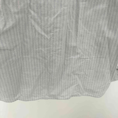 エムエイチエル MHL. 17SS マチあり バンドカラー ストライプ シャツ メンズ import:M