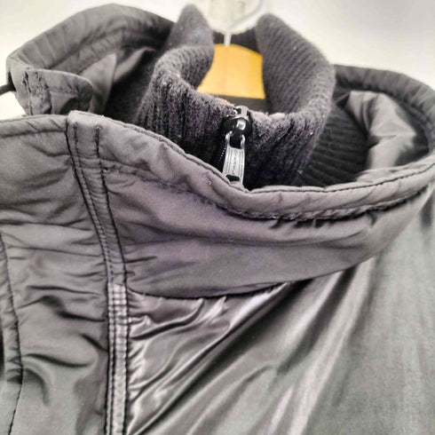 ディーゼル DIESEL ニットドッキングナイロンライダースジャケット レディース import:XS