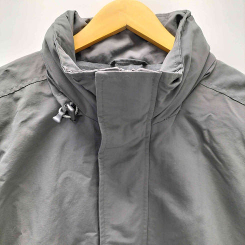 ランズエンド LANDS END 16AW 裏地メッシュ パッカブルフード デザインポケット ナイロン マウンテン パーカー ジャケット メンズ import:L