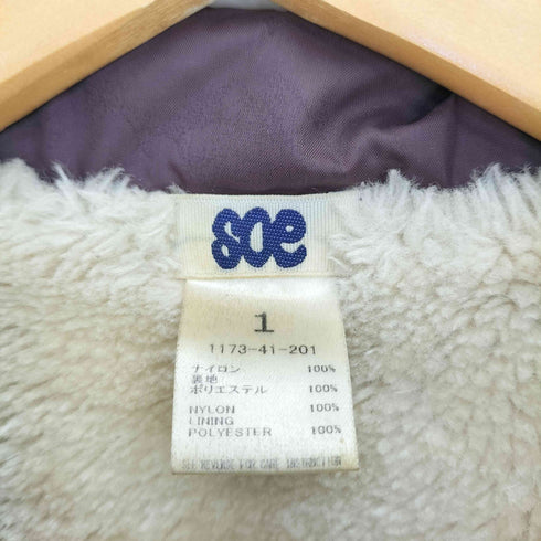 ソーイ SOE NYLON COACH JACKET ナイロン プリント コーチジャケット メンズ JPN:1