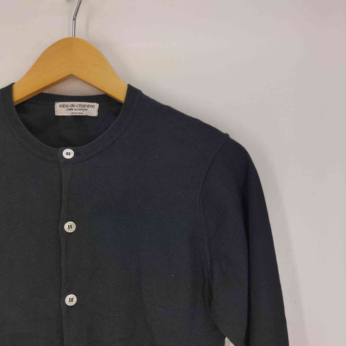 ローブドシャンブルコムデギャルソン robe de chambre COMME des GARCONS ノーカラーカーディガン レディース M