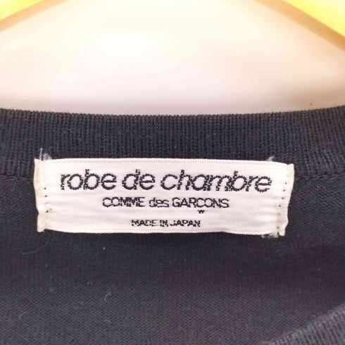 ローブドシャンブルコムデギャルソン robe de chambre COMME des GARCONS ノーカラーカーディガン レディース M