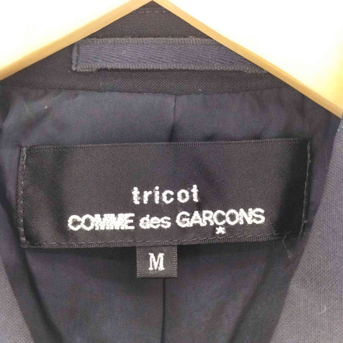 トリココムデギャルソン tricot COMME des GARCONS ウールテーラードジャケット レディース M