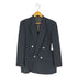 バーバリーズ BURBERRYS WOOL MOHAIR ロゴボタン ダブルテーラードジャケット メンズ