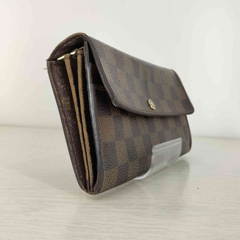 ルイヴィトン LOUIS VUITTON ダミエ ポルトフォイユサラ 長財布 レディース
