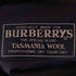 バーバリーズ BURBERRYS TASMANIA WOOL ロゴボタン ダブル 紺ブレザー メンズ