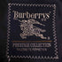 バーバリーズ BURBERRYS WOOL MOHAIR ロゴボタン ダブル 紺ブレザー メンズ