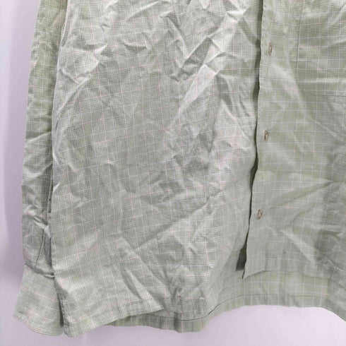 ポールスチュアート Paul Stuart Cooper イタリア製 ボックスカット L/S チェック シャツ メンズ import:M