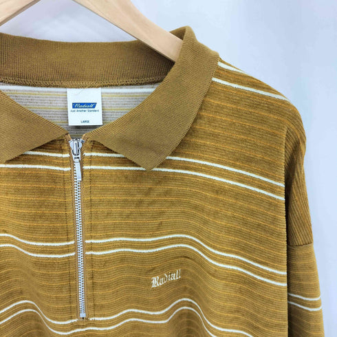 ラディアル RADIALL HALF ZIP POLO SHIRT L/S メンズ JPN:L