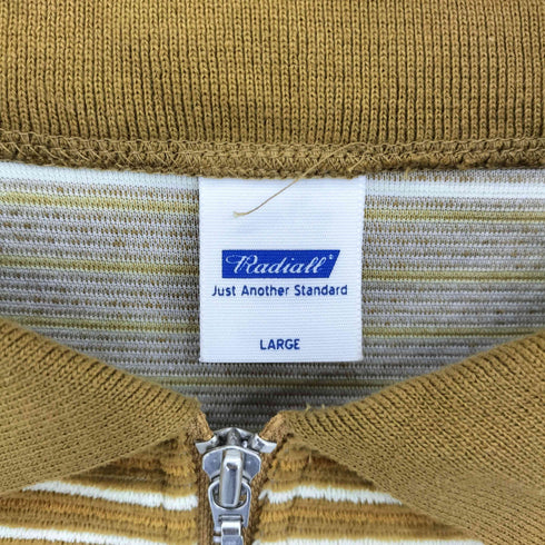 ラディアル RADIALL HALF ZIP POLO SHIRT L/S メンズ JPN:L