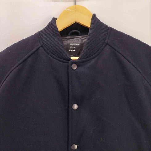 ビームス BEAMS International Gallery 25AW メルトン バーシティ ジャケット ダウン ブルゾン 850フィルパワー メンズ JPN:L