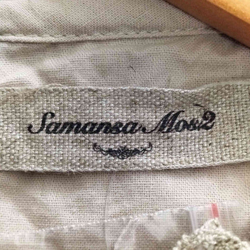 サマンサモスモス samansa Mos2 カットワークレースワンピース レディース FREE