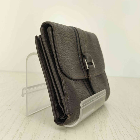 ロンシャン LONGCHAMP シボレザー二つ折り財布 レディース