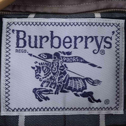 バーバリーズ BURBERRYS 裏地チェック ステンカラーコート レディース