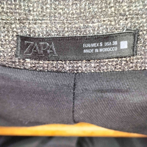 ザラ ZARA WOOL TEXTURED BLAZER メンズ import:S