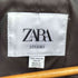 ザラ ZARA LIMITED EDITION LEATHER SUIT BLAZER フェイクレザー ジャケット メンズ US:38