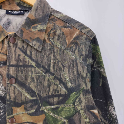 インターブリード INTERBREED PATTERNED FIELD JACKET REALTREE CAMO メンズ import:M