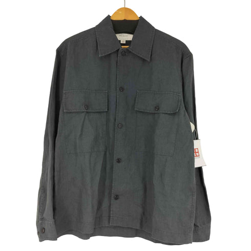 ザラ ZARA リラックスフィット ヘンプ100% シャツジャケット メンズ US S