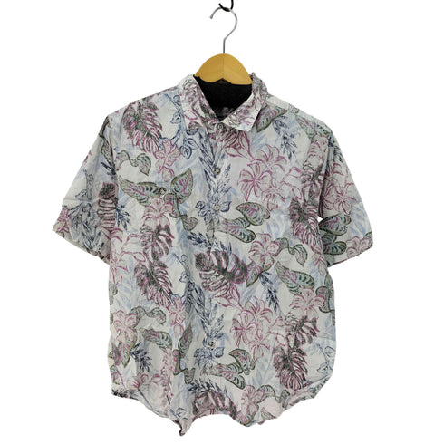 トミーバハマ Tommy Bahama S/S ボタニカル柄 アロハ シャツ メンズ JPN:XL