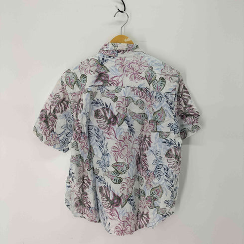 トミーバハマ Tommy Bahama S/S ボタニカル柄 アロハ シャツ メンズ JPN:XL