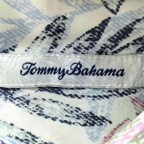 トミーバハマ Tommy Bahama S/S ボタニカル柄 アロハ シャツ メンズ JPN:XL