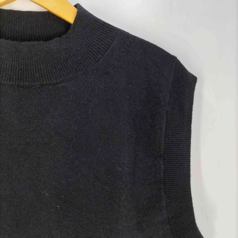 マーガレットハウエル MARGARET HOWELL 23AW WOOL CASHMERE SLIPOVER ウールカシミヤ モックネック ニットベスト レディース JPN:2