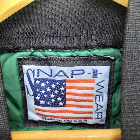 スナップンウェア SNAP N WEAR USA製 キルトジャケット メンズ