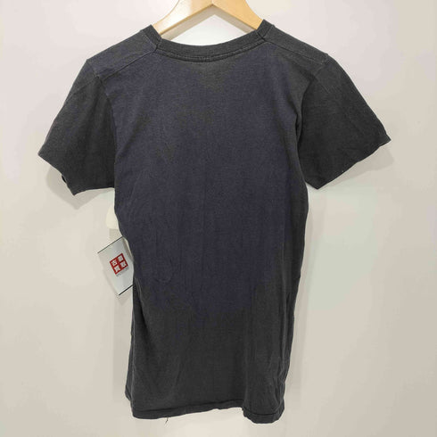 UKロックバンド 81年ツアー 裾/袖シングル クルーネックTシャツ メンズ