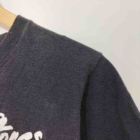 UKロックバンド 81年ツアー 裾/袖シングル クルーネックTシャツ メンズ