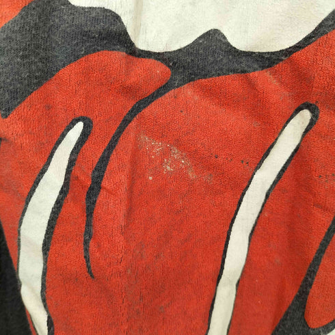 UKロックバンド 81年ツアー 裾/袖シングル クルーネックTシャツ メンズ