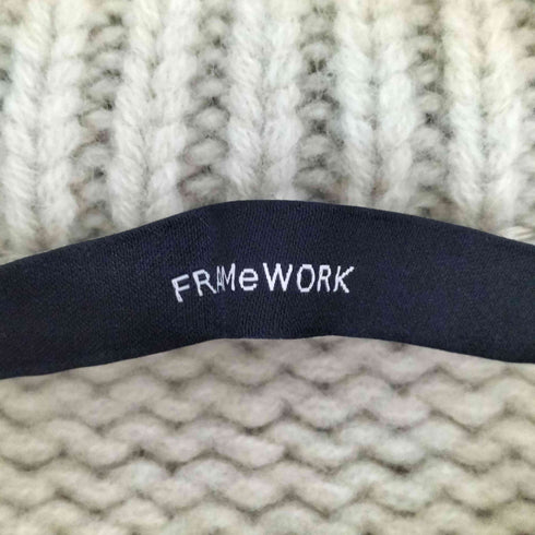 フレームワーク FRAMeWORK ラグランスリーブ ワイドプルオーバー レディース