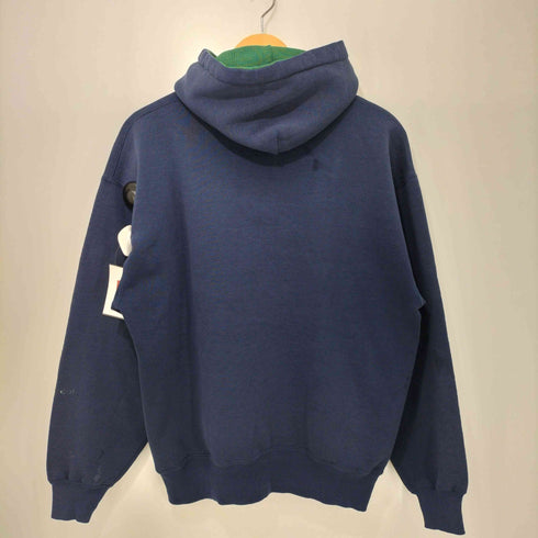 ラッセルアスレチック RUSSELL ATHLETIC 90s USA製 ブランク 無地 ヘンリーネック プルオーバーパーカー メンズ import:L