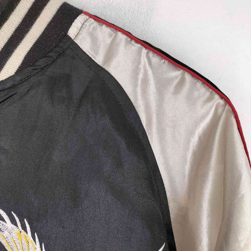 JAPANESE TRADIDIONAL 両面刺繍スカジャン メンズ JPN:L
