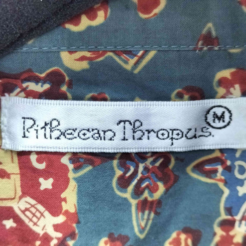 Pithecan Thropus 総柄オープンカラーシャツ メンズ JPN:M
