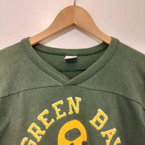 チャンピオン Champion 80s USA製 トリコタグ フットボールシャツ メンズ import:XL