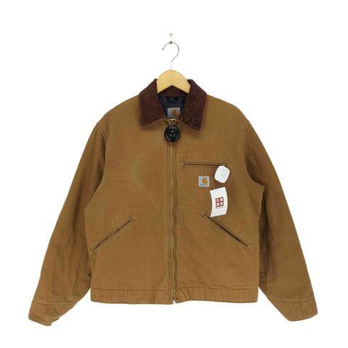 カーハート Carhartt MADE IN THE USA 裏地ブランケットデトロイトジャケット メンズ M