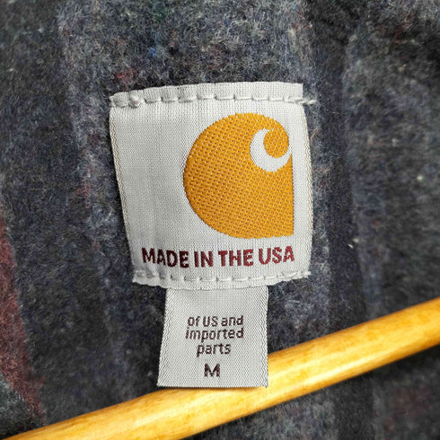 カーハート Carhartt MADE IN THE USA 裏地ブランケットデトロイトジャケット メンズ M