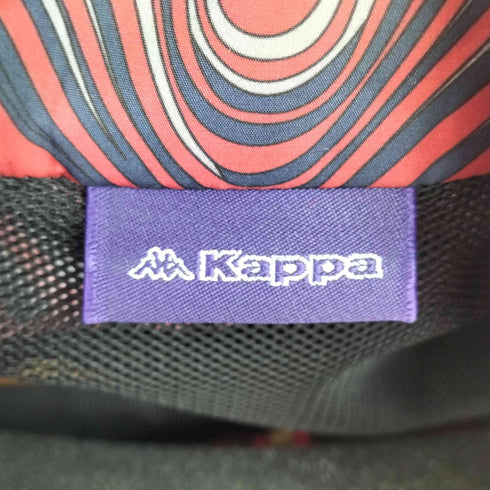 カッパ Kappa 総柄ハーフジップナイロンジャケット メンズ JPN:L