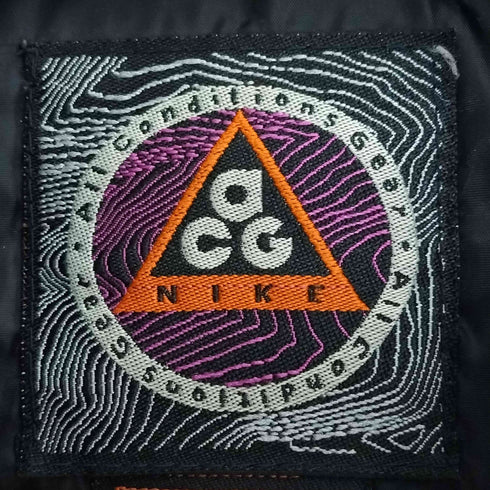 ナイキエーシージー NIKE ACG 90S 96AW ロゴ刺繍 ダウンジャケット メンズ import:L