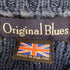 ORIGINAL BLUES イングランド製 インディゴ染め ケーブルニット メンズ import:S