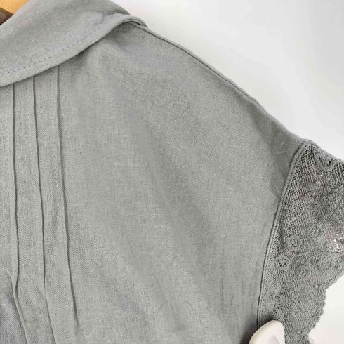 サマンサモスモス samansa Mos2 セーラー衿レースベスト 裾2段レーススカート セットアップ レディース FREE