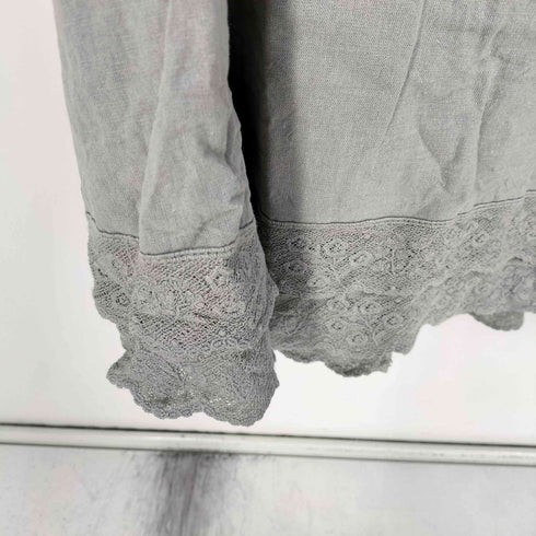 サマンサモスモス samansa Mos2 セーラー衿レースベスト 裾2段レーススカート セットアップ レディース FREE