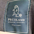PECOLAMB ウール100 ポイントレザー ノーカラージャケット レディース FR:38