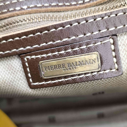ピエールバルマン Pierre Balmain 2WAY レザー ボストンバッグ メンズ