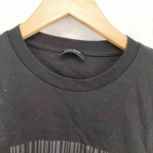 ディーゼル DIESEL バーコードデザイン クルーネックTシャツ メンズ JPN:S