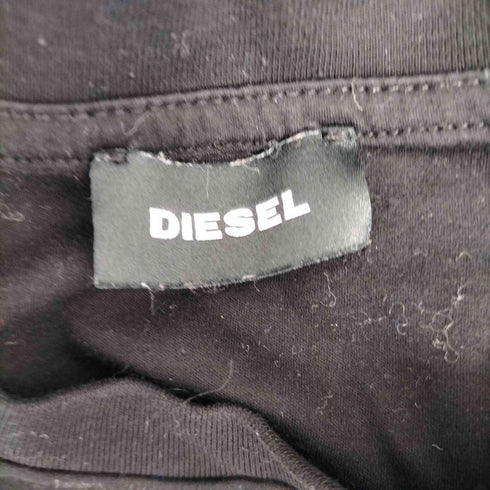 ディーゼル DIESEL バーコードデザイン クルーネックTシャツ メンズ JPN:S