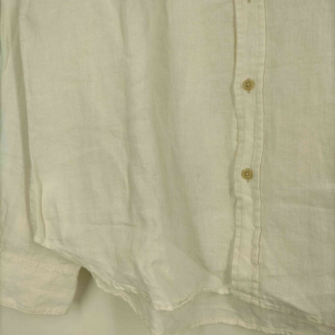 ギャップ Gap 00S OLD GAP リネン100% レギュラーカラーシャツ メンズ import:L